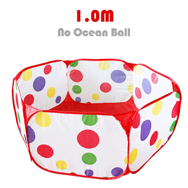 Ball Pool Pit With Basket Ocean Playhouse Baby Playpen Tent Outdoor Toys For Children Dry Foldable Ballenbak Gifts  Summer Party ZopiStyle