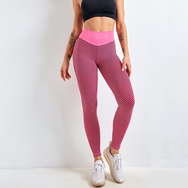 Women's high waist leggings Thick and opaque fitness leggings butt lifting seamless leggings workout gym tightening pushup pants ZopiStyle
