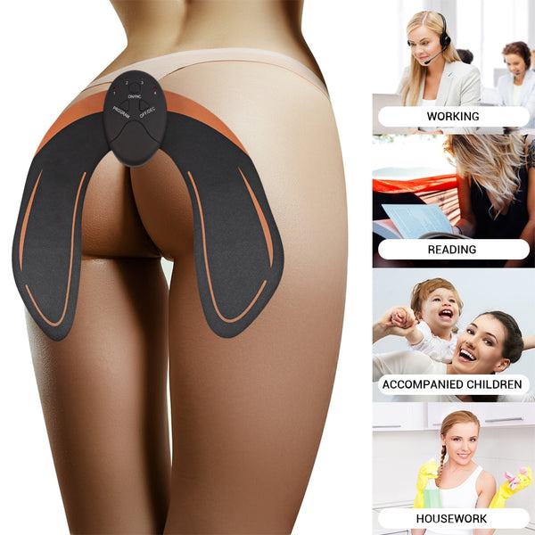 Electric Hip Muscle Training Buttocks Lifting Training EMS Smart Fitness Device Buttocks Stimulator Hips Lift Massager ZopiStyle