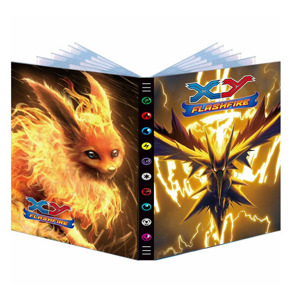 Cartoon 9 Pocket 432 Card Pokemon Album Book Anime Map Game Pokémon cards Collection Holder Binder Folder Top Toys Gift for Kids ZopiStyle