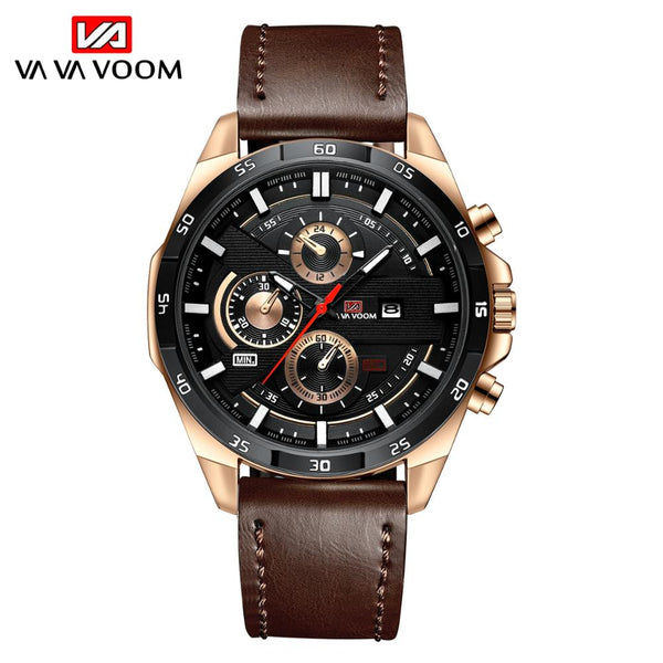 2021 New Arrival Moderno Watches Mens Sport Reloj Hombre Casual Relogio Masculino Para Military Army Leather Wrist Watch For Men ZopiStyle