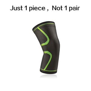 WorthWhile 1 PC Elastic Knee Pads Nylon Sports Fitness Kneepad Fitness Gear Patella Brace Running Basketball Volleyball Support ZopiStyle