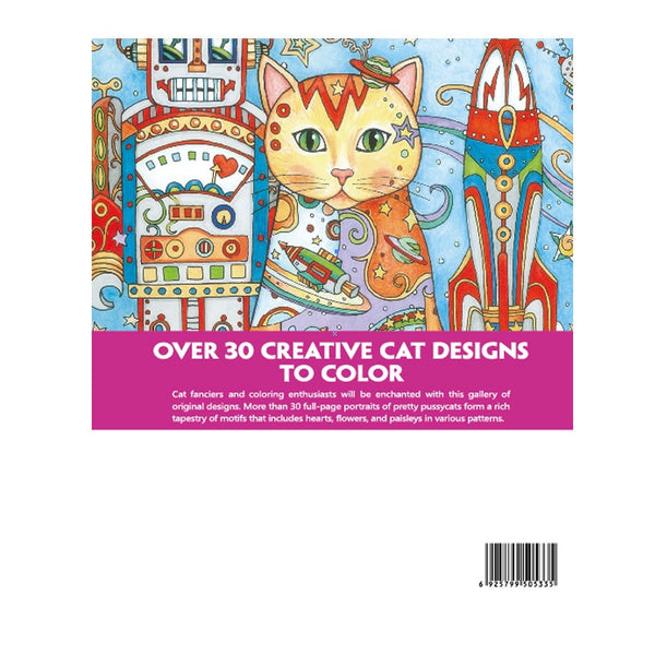 24pages Creative Cat Coloring Book English Edition for Kids Adult DIY Toys School Craft Art Drawing Dupply ZopiStyle