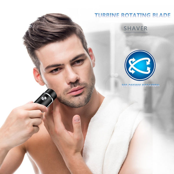 Mini Electric Shaver for Men Portable Electric Razor Beard Knife USB Charging Men&#39;s Shavers Face Body Razor ZopiStyle