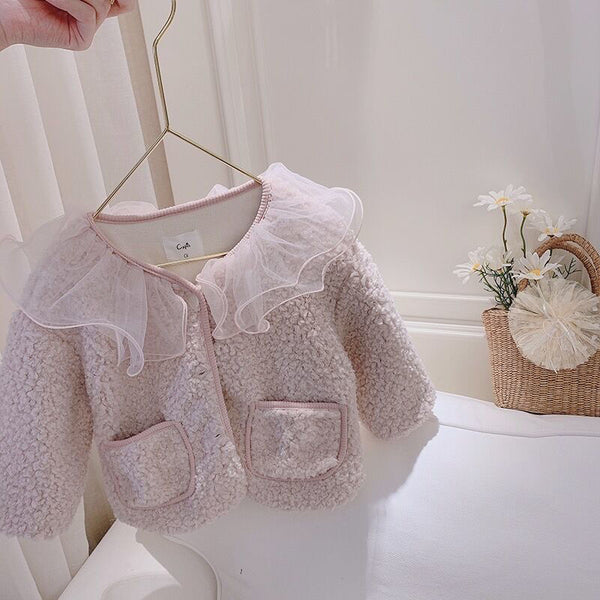 2021 New Spring Autumn/winter Girls Kids Fake Fur Coat Comfortable Cute Baby Clothes Children Clothing ZopiStyle