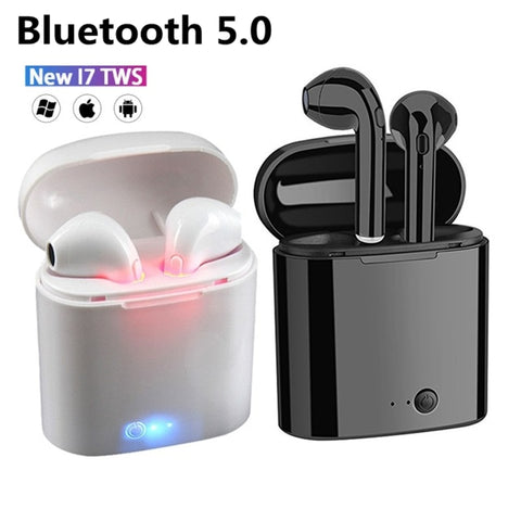 Hot Sale I7s TWS Bluetooth Earphone For All Smart Phone Sport headphones Stereo Earbud Wireless Bluetooth Earphones In-ear ZopiStyle