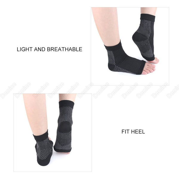 Plantar Fasciitis Socks for Women Men Heel Protector Compression Socks Pain Relief Heel Pads Foot Care Inserts Shoe Accessories ZopiStyle