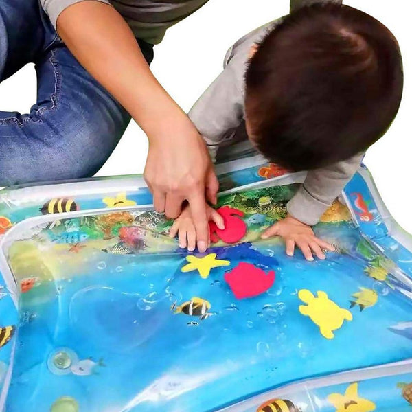 Children's Mat Baby Water Play Mat Inflatable Toys Kids Thicken PVC Playmat Toddler Activity Play Center Water Mat for Babies ZopiStyle