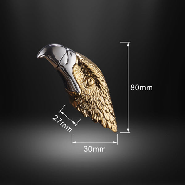 CAHUCI Butane Jet Gas Lighter Eagle Head Lighters Torch Lighter Smoking Accessories Household Items Smoker Gifts for Man No Gas ZopiStyle