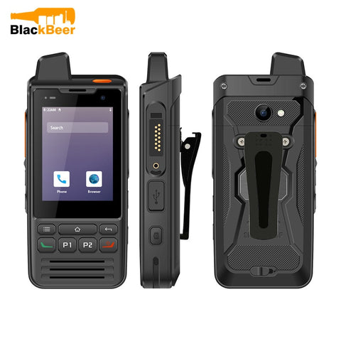 UNIWA F60 2.8&quot; 4G Mobile Phone  IP68 Waterproof Walkie Talkie Cellphone Android 9.0 NFC Smartphone with PTT Zello 2A Fast Charge ZopiStyle