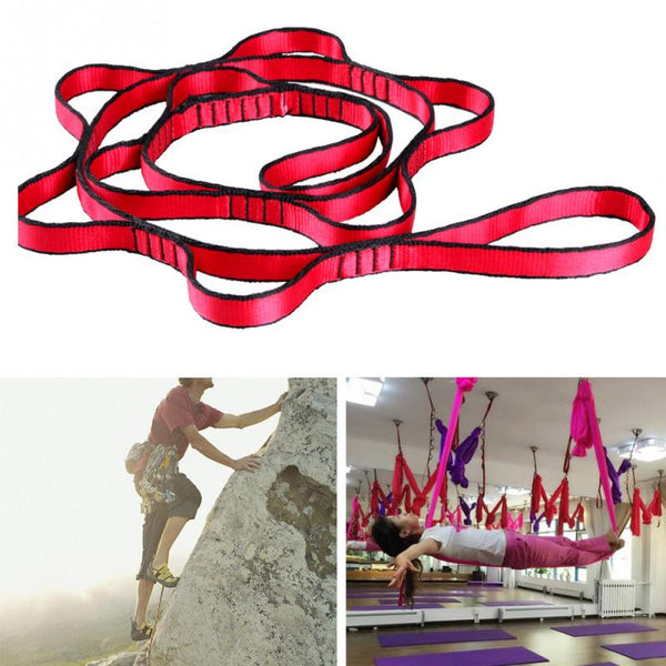 2 PCS yoga extender strap rope daisy chain for aerial yoga hammock swing anti-gravity yoga extend belts for yoga training Camp ZopiStyle