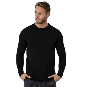 Men&#39;s 100% Merino Wool Thermal long sleeve T Shirt Base Laye Merino Wool Shirt 250g Wicking Breathable Anti-Odor ZopiStyle
