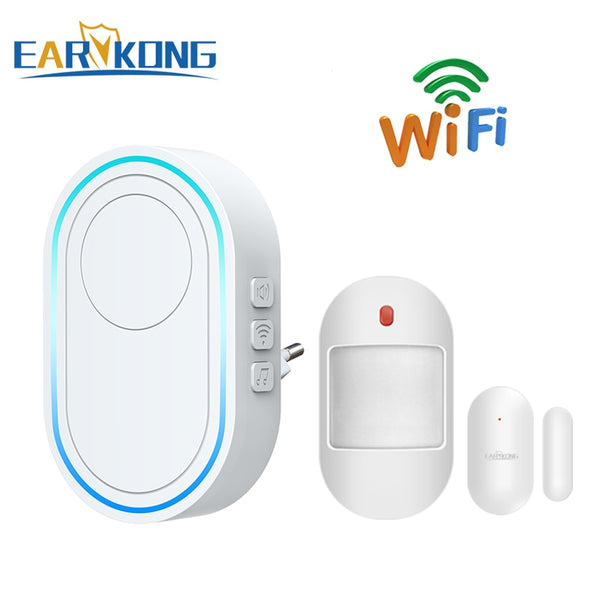 Intelligent Wireless Doorbell Home Welcome Doorbell Waterproof 300m Remote Smart Door Bell Chime EU UK US Plug Optional ZopiStyle