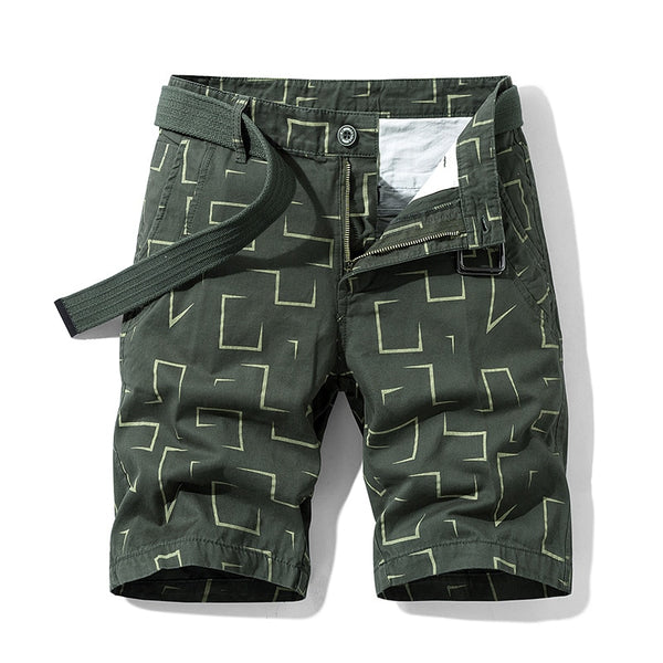 LBL Summer Men's Camo Cargo Shorts Cotton Military Camouflage Male Joggers Shorts Men Brand Clothing pantalon corto short homme ZopiStyle