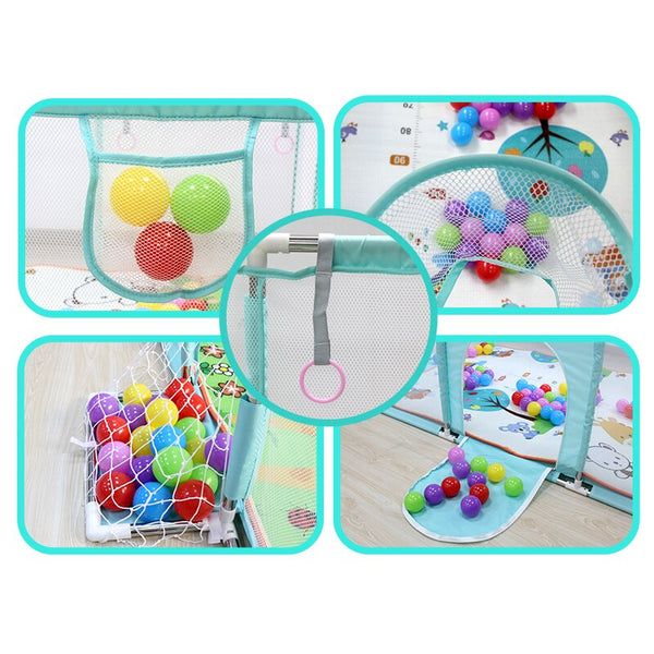 IMBABY Most Popular Playpen For Children Multiple Styles Baby Pool Balls Bed Fence Kids Indoor Basketball And Football Play Yard ZopiStyle