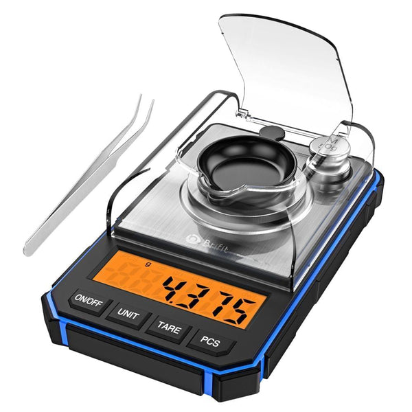 0.001g Electronic Digital Scale Portable Mini Scale Precision Professional Pocket Scale Milligram 50g Calibration Weights