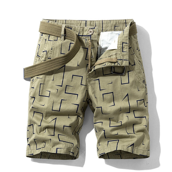 LBL Summer Men's Camo Cargo Shorts Cotton Military Camouflage Male Joggers Shorts Men Brand Clothing pantalon corto short homme ZopiStyle