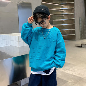 2022 Children Sweatshirts For Boys Cotton Coat Long Sleeve Baby Boy Tops Kids Spring Fall Clothes 5 6 7 8 9 10 11 12 13 14Years ZopiStyle