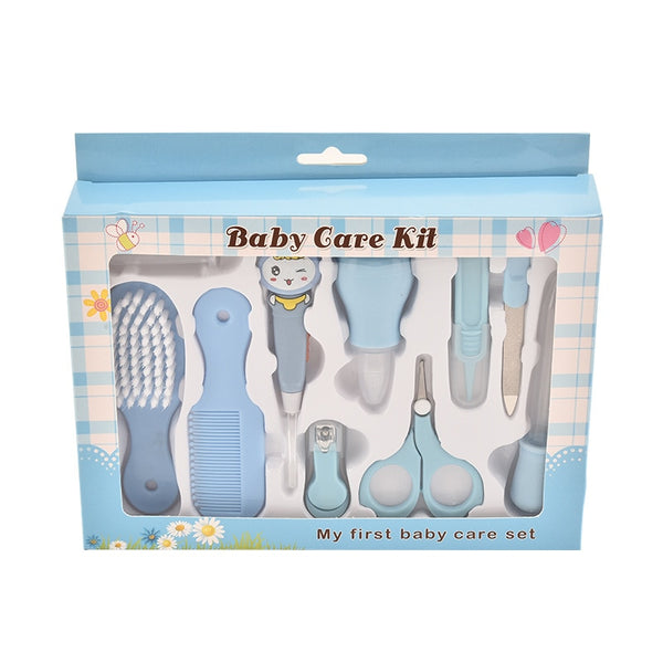 Baby Care Kit Newborn Kid Care Baby Hygiene Kit Grooming Set Clipper Scissor Kid Toiletries for Newborns Baby ZopiStyle