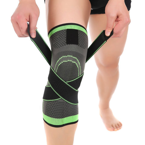 Sports Fitness  Knee Pads Support Bandage Braces Elastic Nylon Sport Compression  Sleeve for Basketball ZopiStyle