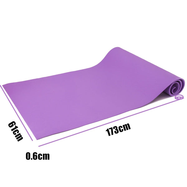 EVA Yoga Mat 6MM Anti-skid Thick Sports Fitness Mat Comfort Foam Pad For Yoga Exercise Pilates ZopiStyle