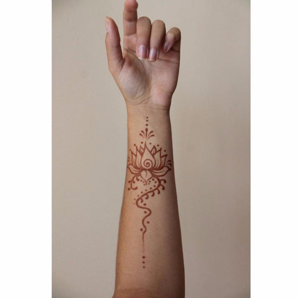 GOLECHA Black Brown Red White Henna Cones Indian Henna Tattoo Paste For Temporary Tattoo Body Art Sticker Mehndi Body Paint ZopiStyle