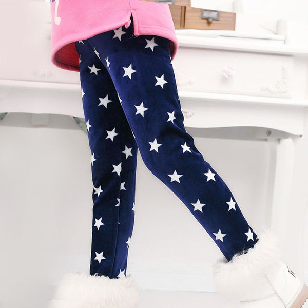 Girls Pants Spring Autumn Fall Kids Fashion Thick Warm Children Clothes Leggings ZopiStyle