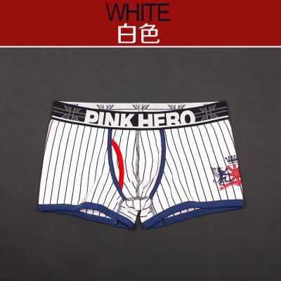 PINK HEROES Men&#39;s Boxer homme Four Corner Underwear Men Cotton Mens Bodysuit boxers cuecas male shorts panties roupa masculina ZopiStyle