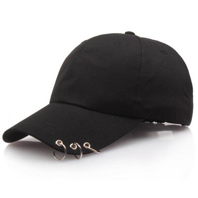 COKK Hip Hop Women&#39;s Baseball Cap With Ring Circle Snapback Hats For Men Women Unisex Dad Hat Adjustable Kpop Korean Style Gorra ZopiStyle