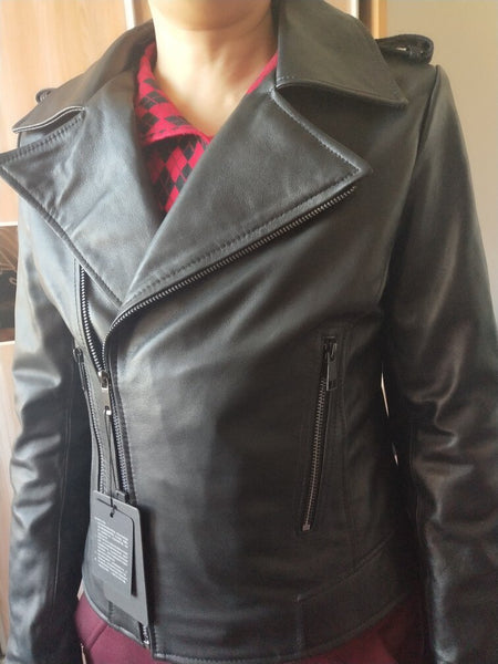 Free shipping,Brand OL style Genuine leather casual short jacket.plus size soft sheepskin slim coat,sales.lady business cloth ZopiStyle
