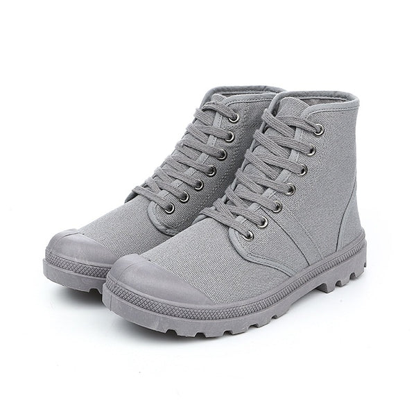 YWEEN Lace Up Men&#39;s Casual Shoes Spring Autumn High Top Men&#39;s Army Shoes Men Casual Canvas Shoes Male High Quality Shoes ZopiStyle