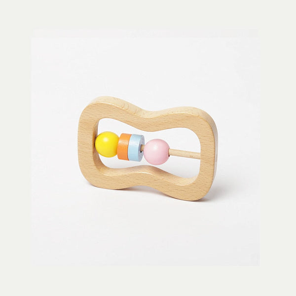 Montessori Wooden Rattles For Baby 1 Year Baby Rattle Toys Musical Wooden Toys Games For Babies Baby Toys 0 12 Months ZopiStyle