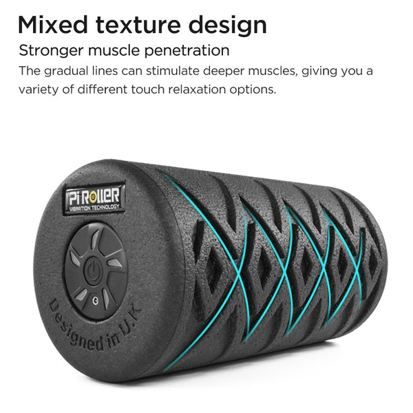 Electric Vibration Massage S Yoga Foam Roller Adjustment Rechargeable  Massager Yoga Fitness Pain Therapy Fitness Shaping ZopiStyle