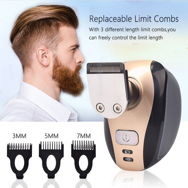 Electric for Men Bald Head Shaver 5 in 1 Electric Shaver Kit Cordless Hair Clippers Nose Hair Trimmer Waterproof USB Rechargeabl ZopiStyle