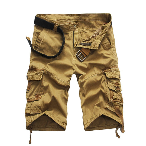 Cargo Shorts Men Cool Camouflage Summer Hot Sale Cotton Casual Men Short Pants Brand Clothing Comfortable Camo Men Cargo Shorts ZopiStyle