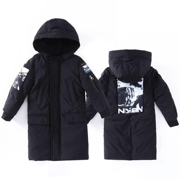 -30 degree children&#39;s parka winter jackets kids clothing 2022 big boys warm down cotton-padded coat thickening outerwear clothes