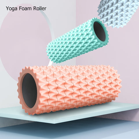 Yoga Block Muscle Relaxation Massage Bar Foam Roller Shaft Hollowr Yoga Accessories gym equipment for home ZopiStyle