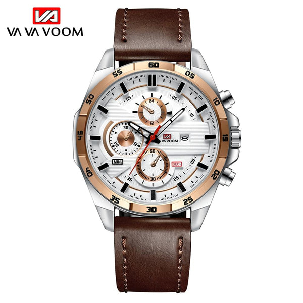 2021 New Arrival Moderno Watches Mens Sport Reloj Hombre Casual Relogio Masculino Para Military Army Leather Wrist Watch For Men ZopiStyle