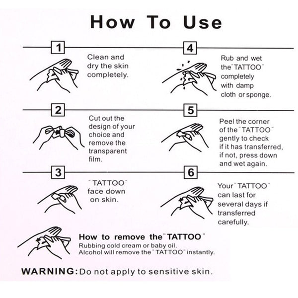 Bangs hairstyle Waterproof Temporary Tattoos Sticker Fringe Hair Henna Tattoo Sleeve Tatoo Easy Hairstyles Fake Tattoo For Women ZopiStyle