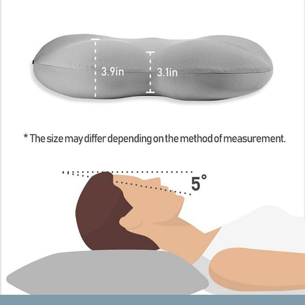 3D Neck Micro Airball Pillow Deep Sleep Addiction Head Rest Air Cushion Pressure Relief Pillows Gift Washable PillowCase Covers ZopiStyle