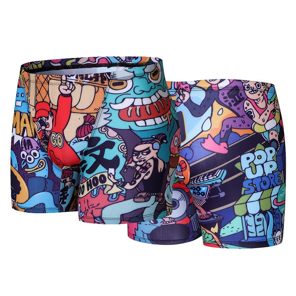 Sexy Summer Swimwear Underwear Men Maillot De Bain Swimsuits Boxer Shorts Swim Trunks Breathable Beach Pool Spa Surf Panties ZopiStyle