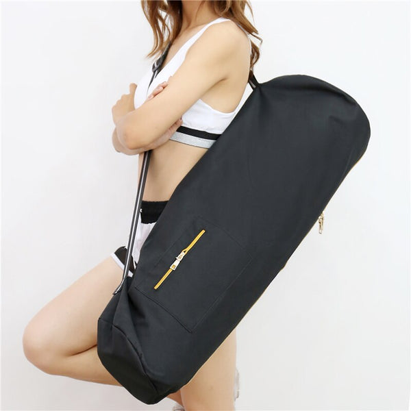 Multifunction Yoga Bag Large Gym Mat Bag Big Capacity Yoga Backpack Yoga Pilates Mat Case Bag Carriers  (Yoga mat not including) ZopiStyle