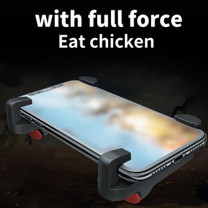 High Sensitivity Gamepad Plastic Game Controller Winner Winner Chicken Dinner for Mobile Phone As shown ZopiStyle
