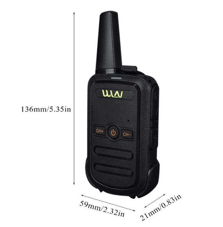 Interphone Dual Band Handheld Two Way Ham Radio Communicator HF Transceiver Amateur Handy interphone U.S. regulations ZopiStyle
