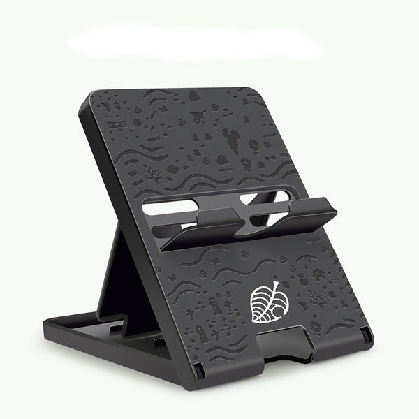 Adjustable Holder Plastic Game Chassis Bracket for Nintendo Switch /lite Animal Crossing black ZopiStyle