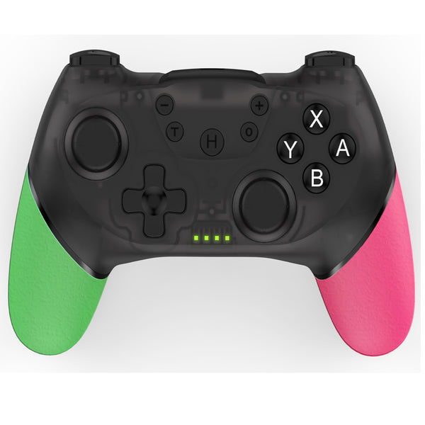 Wireless Game Controller for Nintendo Switch Pro Console Control Handle Motor Vibration NFC Sensor function green+pink ZopiStyle