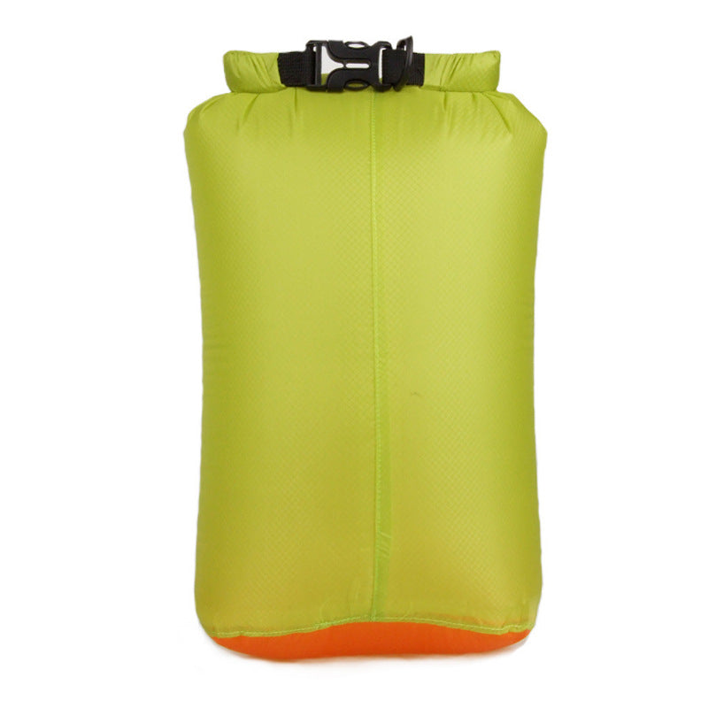 20D Portable Swimming Bag Waterproof Dry Bag Sack Storage Pouch Bag Green grass (buckle)_M ZopiStyle