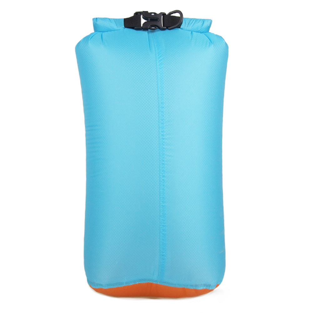 20D Portable Swimming Bag Waterproof Dry Bag Sack Storage Pouch Bag Sky blue (buckle)_M ZopiStyle