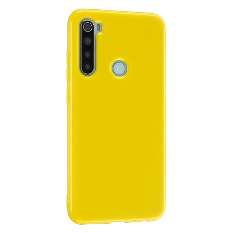 For Redmi Note 8/8 Pro Cellphone Cover 2.0mm Thickened TPU Case Camera Protector Anti-Scratch Soft Phone Shell Yellow ZopiStyle