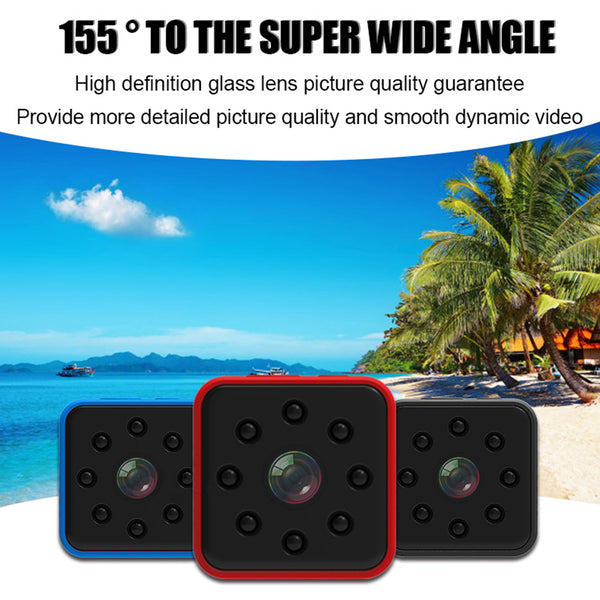 SQ23 HD WIFI Mini Camera 1080P Video Sensor Night Vision Camcorder Micro Cameras DVR Recorder  red ZopiStyle